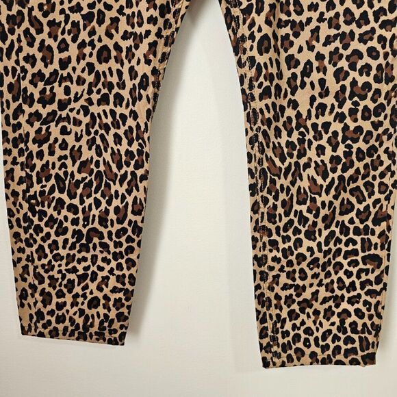 EUC LIKE NEW ZARA ANIMAL PRINT MID RISE SOFT PANTS SIZE 34 WOMENS - Picture 6 of 16
